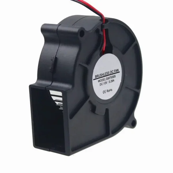 Centrifugal Blower, Brushless, 12V