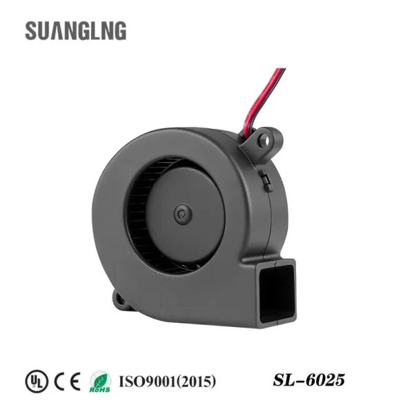 Centrifugal Blower, DC24V, 60mm, 60x60x25mm, Brushless