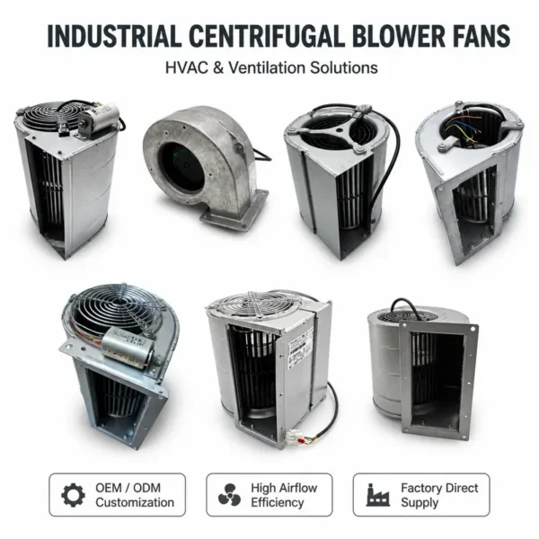 Centrifugal Blower, G2E133-DN77-12, 230V, 88W, Inverter - view 3