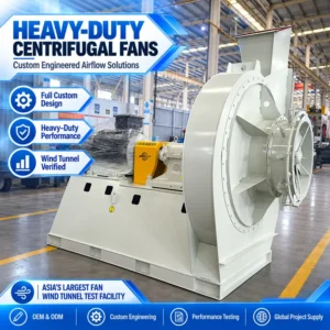 Centrifugal Blower, Inline, 380V, Q355, 850rpm, ISO9001