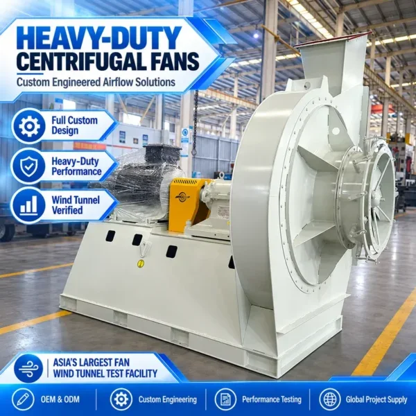 Centrifugal Blower, Inline, 380V