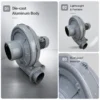 Centrifugal Blower, IP54, S1 - view 2