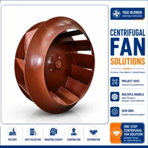 Centrifugal Blower, Iron, 400mm-5000mm (bespoke)