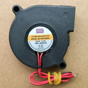 Centrifugal Blower, Plastic, Brushless, 50*50*15mm, 5000rpm