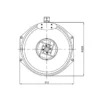 Centrifugal Blower, SZXF, Inline, 220V - view 5