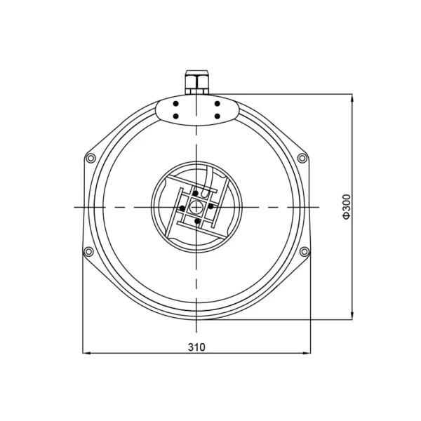 Centrifugal Blower, SZXF, Inline, 220V - view 5