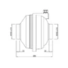 Centrifugal Blower, SZXF, Inline, 220V - view 6