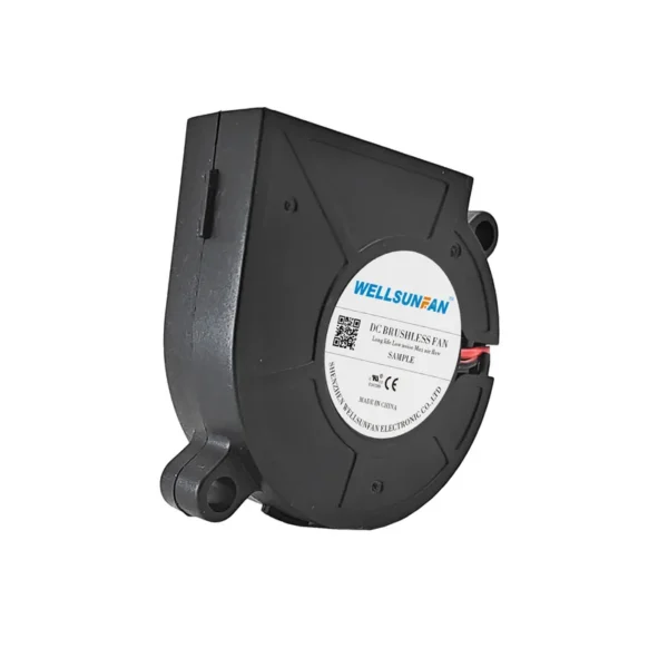 Centrifugal Blower, WELLSUNFAN, 2-Inch, 24V, 50x50x15mm - view 3