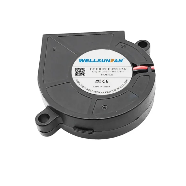 Centrifugal Blower, WELLSUNFAN, 2-Inch, 24V, 50x50x15mm - view 6