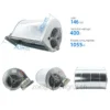 Centrifugal Cooling Fan, D2D160-CE02-11, 230V, 1.9A, 700W - view 2