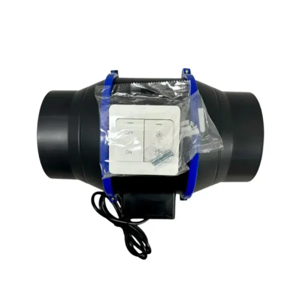 Centrifugal Duct Exhaust Fan, 100mm, 4Inch, plastic - view 2
