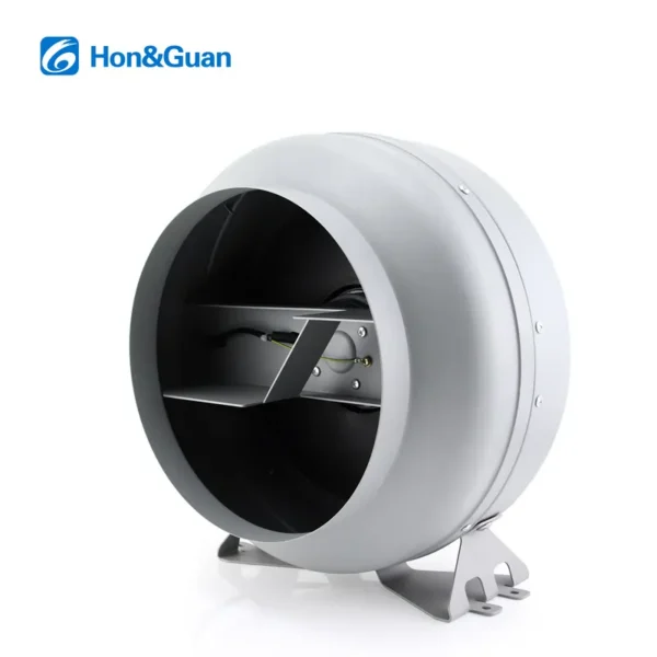 Centrifugal Duct Fan, 220-240V, Corded Electric - view 2