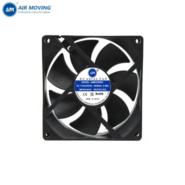 Centrifugal Exhaust Cooling Fan, AM9225HEC, 115/230V, 0.06A