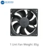 Centrifugal Exhaust Cooling Fan, AM9225HEC, 115/230V, 0.06A - view 4