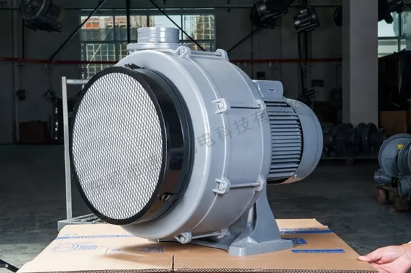 Centrifugal Extraction Blower, HTB125-503, 5HP, Aluminum, 380V - view 5