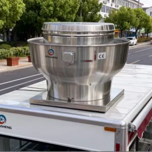 Centrifugal Fan, 1.5hp, CFM, 110v, Roof Mounted, Aluminum