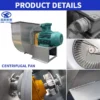 Centrifugal Fan, 100W, Stainless, Steel, 220V/380V/460V - view 6