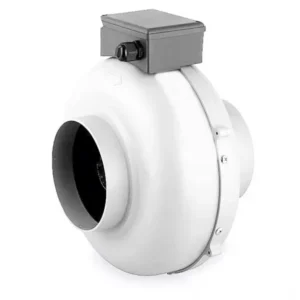 Centrifugal Fan, 110v, 220v, Inline, Plastic
