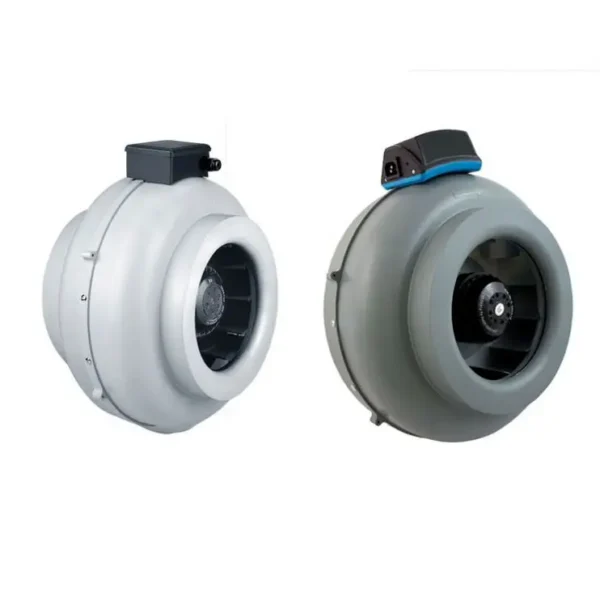 Centrifugal Fan, 110v, 220v, Inline, Plastic - view 2