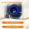 Centrifugal Fan, 12100103000078, 142x180mm, HVAC - view 4