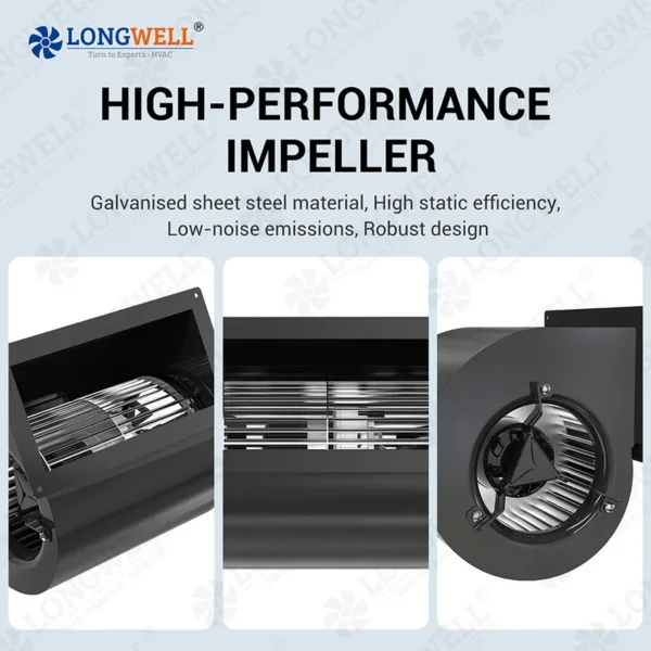 Centrifugal Fan, 146mm, 24V, 48V, 310V - view 2