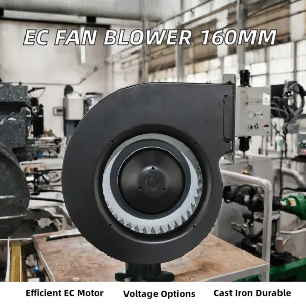 Centrifugal Fan, 160mm, 230V, Cast - view 2