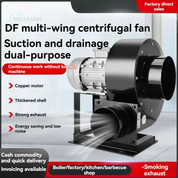 Centrifugal Fan, 220, iron - view 3