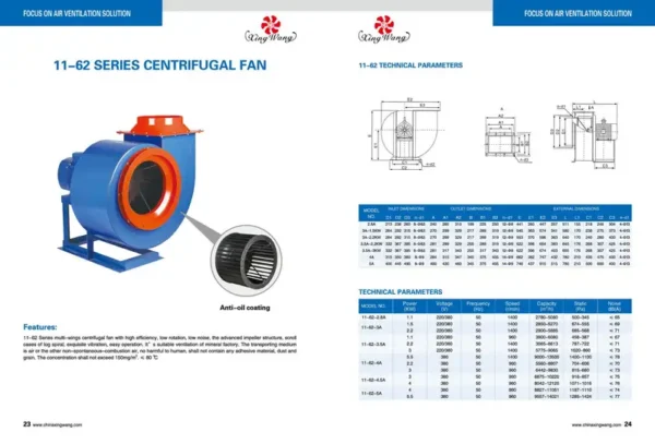Centrifugal Fan, 220, steel - view 3