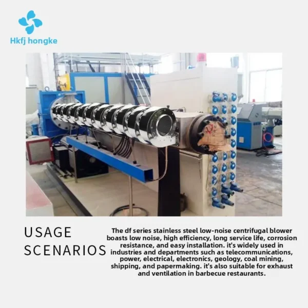 Centrifugal Fan, 220V, Stainless, Steel - view 3