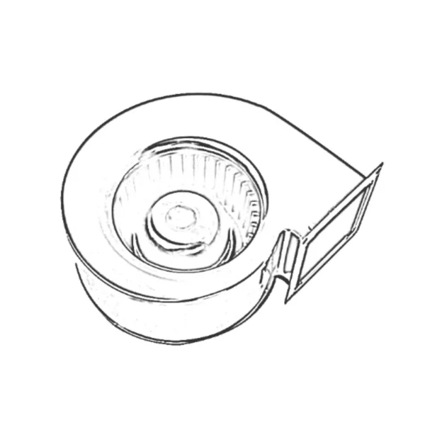 Centrifugal Fan, 230VAC, A.C. Source - view 5