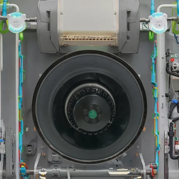 Centrifugal Fan, 24V, 48V, 155MM, 3000RPM - view 2