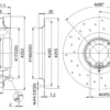 Centrifugal Fan, 250mm, Steel, 48v - view 5
