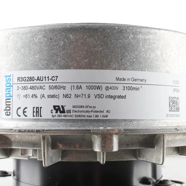 Centrifugal Fan, 380/480V, R3G280-AU11-C7 - view 6