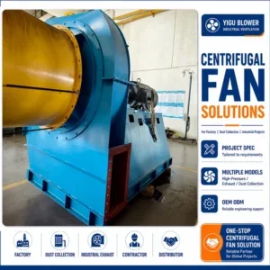 Centrifugal Fan, 380V ±15%, Q355