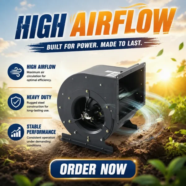 Centrifugal Fan, 380V, 50/60Hz, Cast - view 3