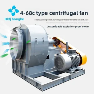 Centrifugal Fan, 4-68C, 380V, Steel, 1400