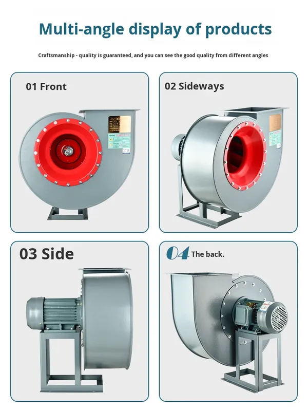 Centrifugal Fan, 4-72, 380V - view 3