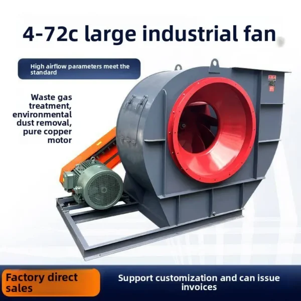 Centrifugal Fan, 4-72C, 380V, Explosion-Proof, 1200-1350-1520 - view 2