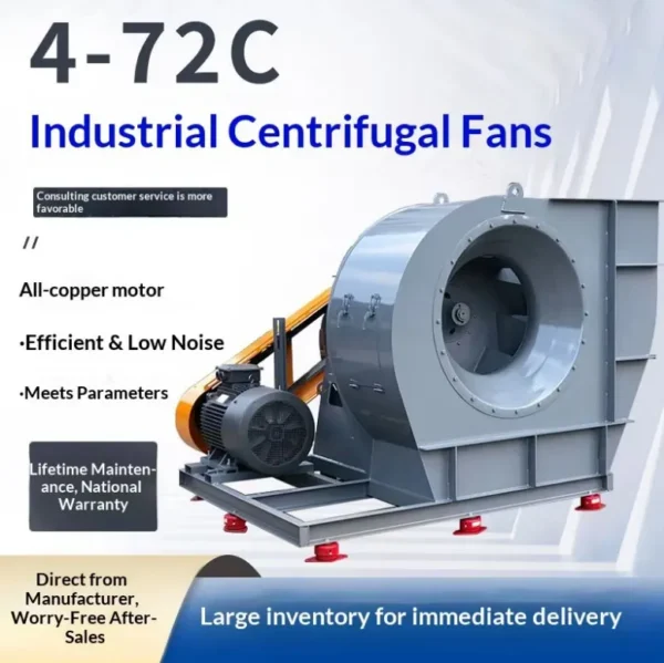 Centrifugal Fan, 4-72C, Explosion-Proof, Steel - view 2