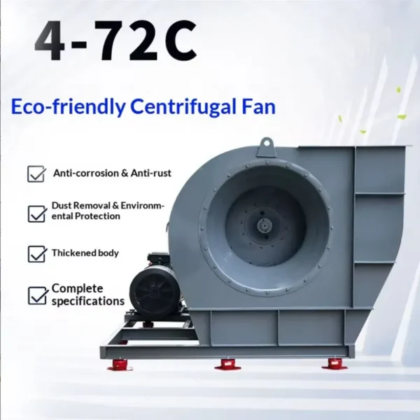 Centrifugal Fan, 4-72C, Explosion-Proof, Steel - view 4