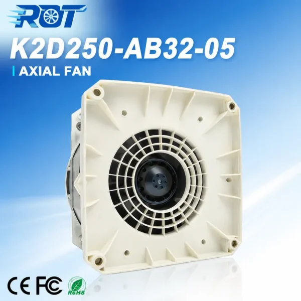 Centrifugal Fan, 400V, K2D250-AB32-05, HVAC
