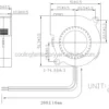 Centrifugal Fan, 50mm, 5015, 5V, 12V - view 4