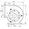 Centrifugal Fan, 7-5, 230V, HVAC - view 5