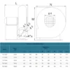 Centrifugal Fan, A.C. Source, metal - view 3