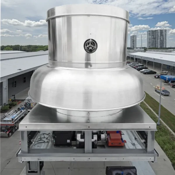 Centrifugal Fan, Aluminum, Roof - view 2