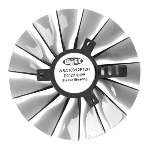 Centrifugal Fan, Axial, 100x100x12mm, FDB/2Ball, Wanhang