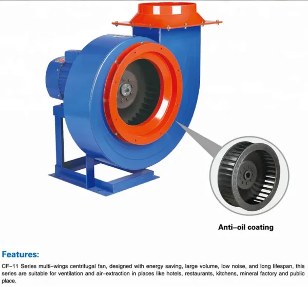 Centrifugal Fan, Axial, 220, steel - view 3