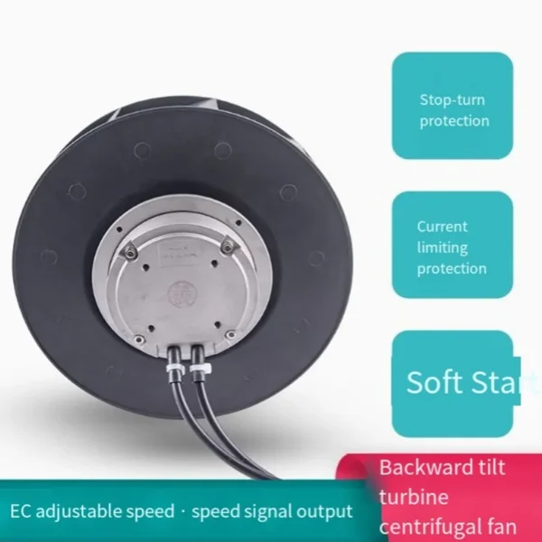 Centrifugal Fan, Axial, 220V - view 3