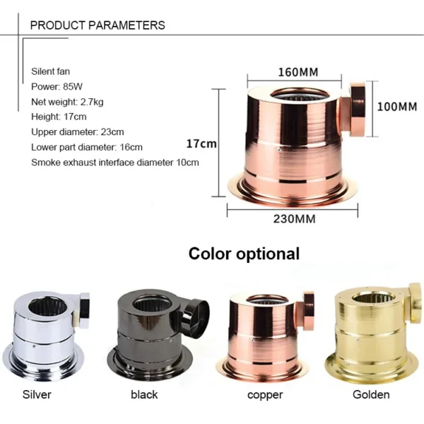 Centrifugal Fan, Copper, Metal, Other accessories - view 5