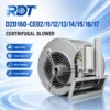 Centrifugal Fan, D2D160-CE02-11, 230 V, Corded Electric